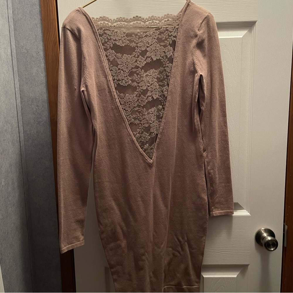 Lace back Victoria’s Secret dress, Medium